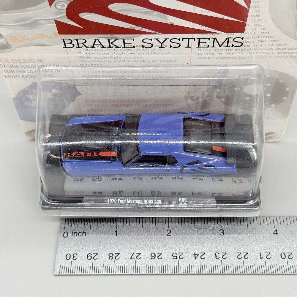 M2 Machines 1970 Ford Mustang Boss 429 Baer Racing R89 22-28 Diecast 1:64 - Picture 3 of 6